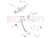 Polaris 2008 RANGER RANGER 500 2X4 (R08RB50AA) ENGINE | ENGINE, THROTTLE - R08RB50AA (4999202119920211C01)