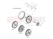 VICTORY JACKPOT ALL OPTIONS - V08BC26/XB26 WHEELS | WHEELS, FRONT - V08BC26/XB26 ALL OPTIONS (49VICWHEELFRT08JP)