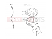 Polaris 2007 ATV SPORTSMAN 6X6 (A07CL50AA) CONTROLS | CONTROLS, THROTTLE ASM/CABLE - A07CL50AA (4999201649920164B07)