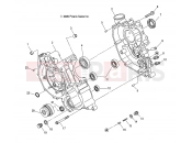 Polaris 2007 ATV SPORTSMAN 6X6 (A07CL50AA) ENGINE | ENGINE, CRANKCASE - A07CL50AA (4999201649920164D05)