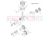 Polaris 2007 ATV SPORTSMAN 6X6 (A07CL50AA) ENGINE | ENGINE, CRANKSHAFT and PISTON - A07CL50AA (4999201649920164D06)