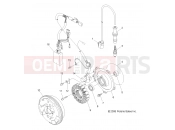 Polaris 2007 ATV SPORTSMAN 6X6 (A07CL50AA) ENGINE | ENGINE, MAGNETO - A07CL50AA (49ATVMAGNETO076X6)