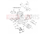 Polaris 2007 ATV SPORTSMAN 6X6 (A07CL50AA) ENGINE | ENGINE, MOUNTING - A07CL50AA (4999201649920164A09)