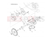 Polaris 2007 ATV SPORTSMAN 6X6 (A07CL50AA) ENGINE | ENGINE, OIL PUMP - A07CL50AA (4999201649920164D12)