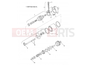 Polaris 2007 ATV SPORTSMAN 6X6 (A07CL50AA) ENGINE | ENGINE, STARTING MOTOR - A07CL50AA (4999201649920164E01)