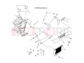 Polaris 2007 ATV SPORTSMAN 6X6 (A07CL50AA) RACK | RACK, FRONT and BUMPER MOUNTING - A07CL50AA (4995169516A11)