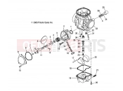 Polaris 2007 ATV PREDATOR 500/LE - A07GJ50AA/AB/AC ENGINE | ENGINE, CARBURETOR, LOWER - A07GJ50AA/AB/AC (4999201849920184C07)