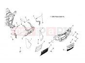 Polaris 2007 ATV SPORTSMAN 700 EFI - A07MH68AX/AY/AZ BUMPER MOUNTING