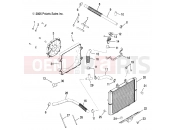 Polaris 2007 ATV SPORTSMAN 700 EFI - A07MH68AX/AY/AZ COOLING SYSTEM