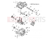 Polaris 2007 ATV SPORTSMAN 700 EFI - A07MH68AX/AY/AZ ENGINE » ENGINE, CRANKCASE and CRANKSHAFT - (4999200229920022D06)