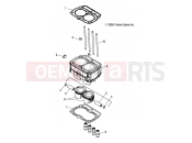 Polaris 2007 ATV SPORTSMAN 700 EFI - A07MH68AX/AY/AZ ENGINE » ENGINE, PISTON and CYLINDER - (4999200229920022D07)