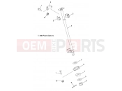 Polaris 2007 ATV SPORTSMAN 700 EFI - A07MH68AX/AY/AZ STEERING POST