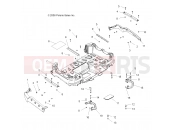 Polaris 2007 ATV SPORTSMAN X2 500 EFI QUAD (A07TH50EA) BOX | BOX, REAR - A07TH50EA (49ATVBOXRRX2500EFI)