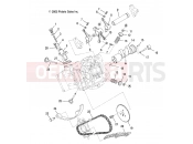 Polaris 2007 ATV SPORTSMAN X2 500 EFI QUAD (A07TH50EA) ENGINE | ENGINE, INTAKE and EXHAUST - A07TH50EA (4999200139920013D09)