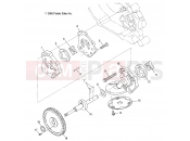 Polaris 2007 ATV SPORTSMAN X2 500 EFI QUAD (A07TH50EA) ENGINE | ENGINE, OIL PUMP - A07TH50EA (4999200139920013D11)