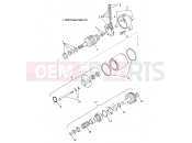 Polaris 2007 ATV SPORTSMAN X2 500 EFI QUAD (A07TH50EA) ENGINE | ENGINE, STARTING MOTOR - A07TH50EA (4999200139920013D14)