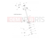 Polaris 2007 ATV SPORTSMAN X2 500 EFI QUAD (A07TH50EA) STEERING POST - A07TH50EA (49ATVSTEERINGX2QUAD) | STEERING POST - A07TH50EA (49ATVSTEERINGX2QUAD)