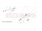 POLARIS GEM - E2/E4/E6/ES/EL/ELXD BODY » BODY, HOOD HARDWARE - e2/e4/e6/eS/eL/eLXD (49GEMBODY11HDHARDWARE)
