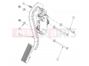 POLARIS GEM - E2/E4/E6/ES/EL/ELXD ELECTRICAL » ELECTRICAL, ACCELERATOR PEDAL - e2/e4/e6/eS/eL/eLXD (49GEMELECTRICAL11PEDAL)