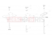 POLARIS GEM - E2/E4/E6/ES/EL/ELXD ELECTRICAL » ELECTRICAL, BATTERY HOLD DOWN - e2/e4/eS (49GEMELECTRICAL11BATTERYHOLD)