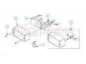 POLARIS GEM - E2/E4/E6/ES/EL/ELXD ELECTRICAL » ELECTRICAL, TAIL LIGHTS, PASSENGER - e2/e4/e6 (49GEMELECTRICAL11TAIL)