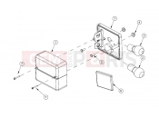 POLARIS GEM - E2/E4/E6/ES/EL/ELXD EUROPEAN COMPONENTS » EUROPEAN COMPONENTS, TAILLAMP ECE - e2/e4 (49GEMEUROCOMPS11TAILLAMP)
