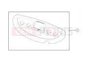 POLARIS GEM - E2/E4/E6/ES/EL/ELXD RH DRIVE » RH DRIVE, DASH UPPER - e2/e4/eS/eL/eLXD (49GEMRHDRIVE11DASH)