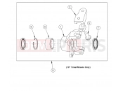 POLARIS GEM - E2/E4/E6/ES/EL/ELXD STEERING » STEERING, KNUCKLE, RIGHT, 7.56 DISC - e2/eS (49GEMSTEER11KNUCKLERT)
