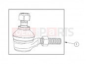 POLARIS GEM - E2/E4/E6/ES/EL/ELXD STEERING » STEERING, TIE ROD - e2/e4/e6/eS/eL/eLXD (49GEMSTEER11TIEROD)