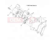 Polaris 2006 ATV OUTLAW 500 (A06GP50AA) CALIPER | CALIPER, FRONT - A06GP50AA (4999201899920189B13)