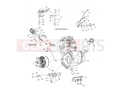 Polaris 2005 ATV TRAIL BOSS 330 QUADRICYCLE (A05CA32EA) ENGINE MOUNTING - A05CA32EA (4999200489920048A09) | ENGINE MOUNTING - A05CA32EA (4999200489920048A09)