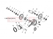 POLARIS PHOENIX 200 (A05PB20AA) CRANKSHAFT and PISTON