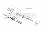 POLARIS PHOENIX 200 (A05PB20AA) DRIVEN CLUTCH