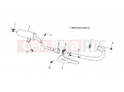 POLARIS PHOENIX 200 (A05PB20AA) EXHAUST