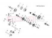 POLARIS PHOENIX 200 (A05PB20AA) TRANSMISSION