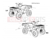 Polaris 2004 ATV ATP 330 4X4 (A04JD32AA) DECALS - A04JD32AA (4977487748A13) | DECALS - A04JD32AA (4977487748A13)