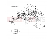 POLARIS PREDATOR 90 (A04KA09CA) CAB/SEAT