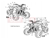 POLARIS PREDATOR 90 (A04KA09CA) DECALS