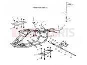 POLARIS PREDATOR 90 (A04KA09CA) FRAME BODY