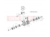 POLARIS OCTANE (W045402DA) CRANKSHAFT and PISTON