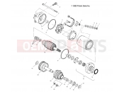 POLARIS OCTANE (W045402DA) STARTING MOTOR