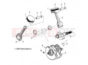 VICTORY KINGPIN ALL OPTIONS (V04CB16) ENGINE » ENGINE, CRANKSHAFT - /ALL OPTIONS (4999203359920335C09)