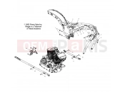 VICTORY KINGPIN ALL OPTIONS (V04CB16) ENGINE » ENGINE, MOUNTING - /ALL OPTIONS (4989568956C10)