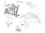 POLARIS TRAIL BLAZER 400 (A03BA38CA) FRONT CAB - A03BA38CA (4982568256A03) | FRONT CAB - A03BA38CA (4982568256A03)