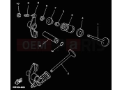 YAMAHA Majesty 125 YP 125 YP125E MAJESTY 125 (5DSM) 2000 VALVE