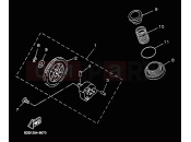 YAMAHA Majesty 125 YP 125 YP125E MAJESTY 125 (5DSM) 2000 OIL PUMP