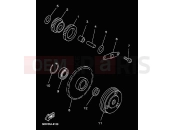 YAMAHA Majesty 125 YP 125 YP125E MAJESTY 125 (5DSM) 2000 STARTER
