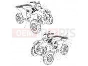 POLARIS TRAIL BOSS 330 (A03CA32AA) DECALS