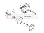 POLARIS TRAIL BOSS 330 (A03CA32AA) DRIVEN CLUTCH