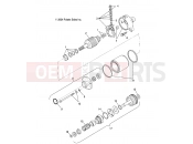POLARIS TRAIL BOSS 330 (A03CA32AA) STARTING MOTOR